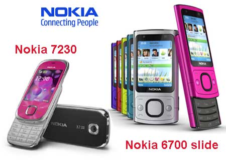 Nokia 7230 y 6700
